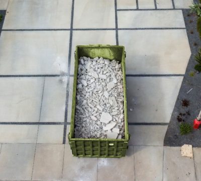 concrete bins